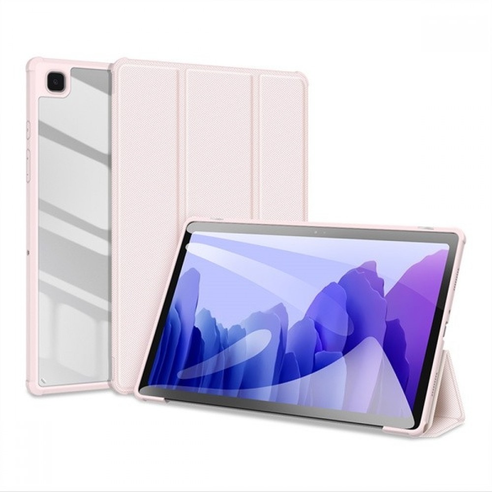 Rožinis atverčiamas dėklas "Dux Ducis Toby" planšetei Samsung Tab S8 Plus / S7 FE 2021 / S7 Plus 12.4