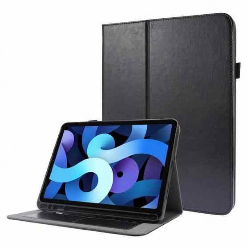 Juodas atverčiamas dėklas "Folding Leather" planšetei Lenovo Tab P11 Gen 2 TB350XU
