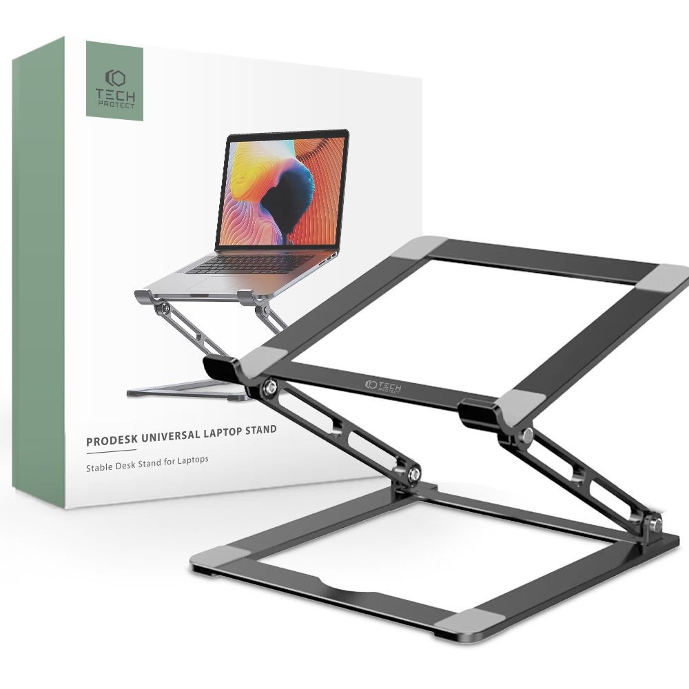 Universalus stovas "Tech-Protect Prodesk Universal Laptop Stand" grey
