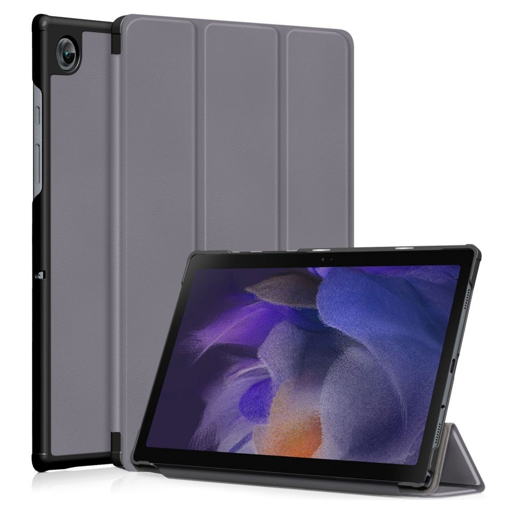 Pilkas atverčiamas dėklas Tech-Protect "Smartcase" planšetei Samsung Galaxy Tab A8 10.5 X200 / X205