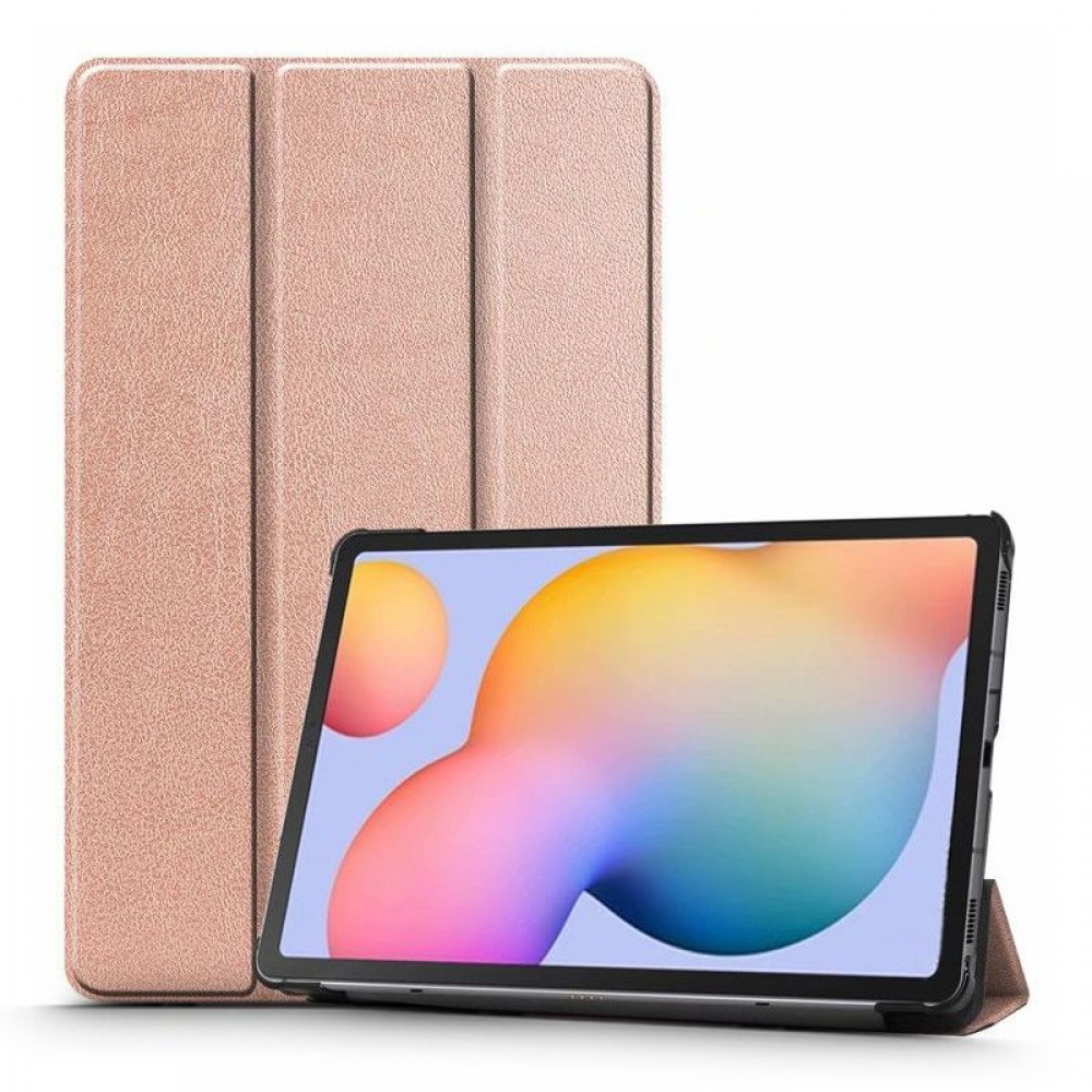 Rožinis atverčiamas dėklas Samsung TAB S6 LITE 10.4 2020 / 2022 ''TECH-PROTECT SMARTCASE''