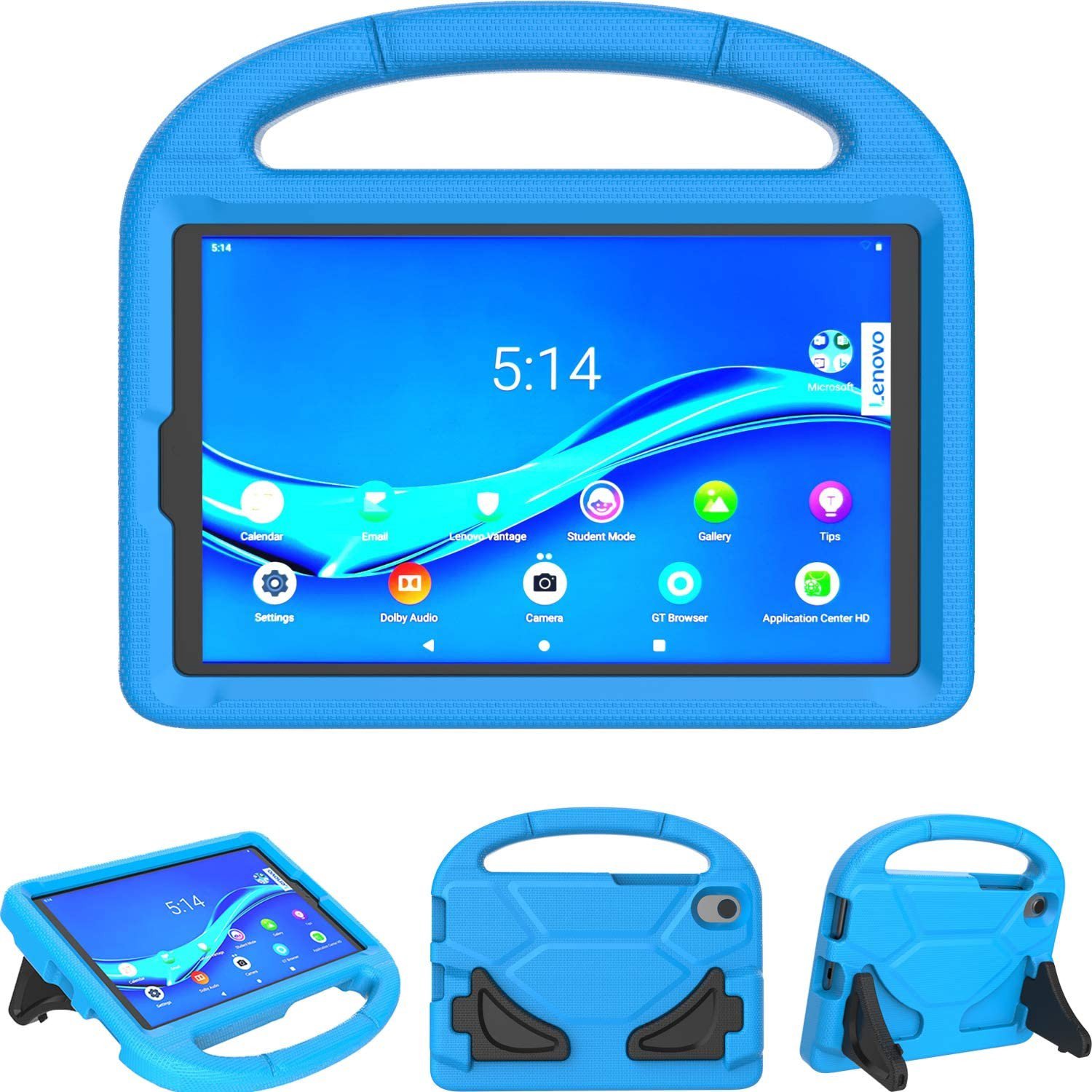 Planšetės Dėklas Shockproof Kids Samsung X210/X215/X216 Tab A9 Plus 11.0 tamsiai mėlynas