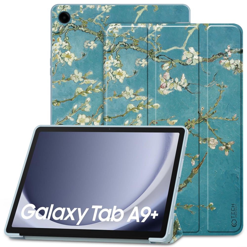 Dėklas Tech-Protect SmartCase Samsung X210/X215/X216 Tab A9 Plus 11.0,sakura