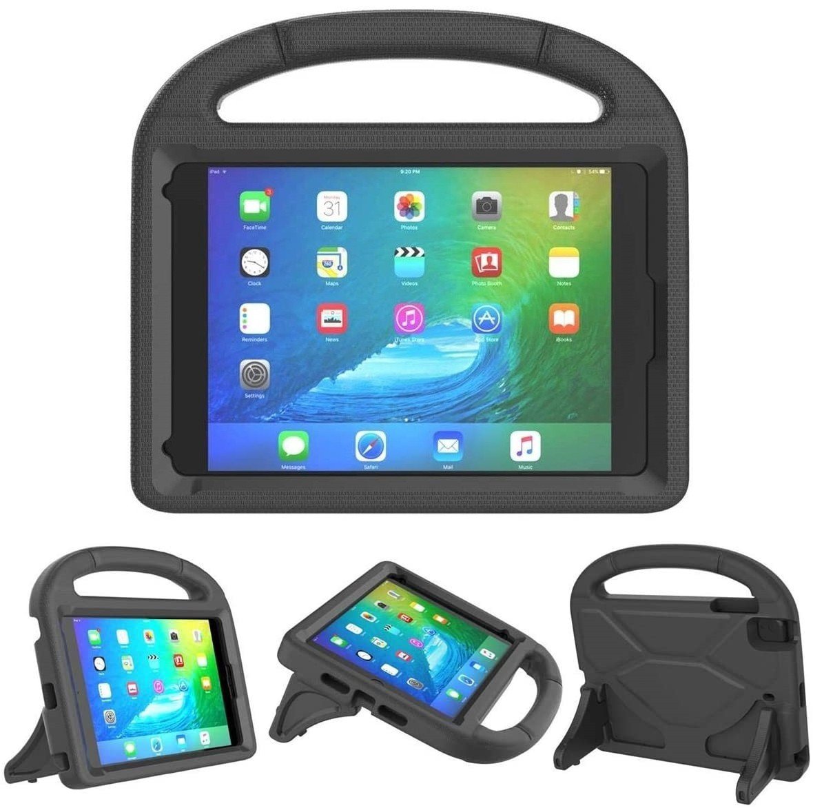 Planšetės Dėklas Shockproof Kids Lenovo Tab M10 Plus 3rd Gen TB125FU/TB128FU/TB128XU 10.6 juodas