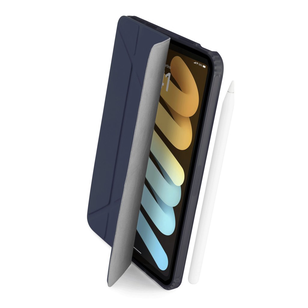 Pipetto Origami No1 Original Case for iPad Mini (7:th gen) - Dark Blue