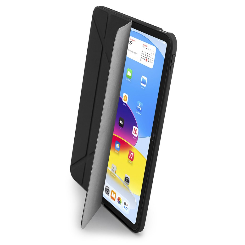 Dėklas Pipetto iPad 10.9" (10:th gen) Origami No1 Original - Black