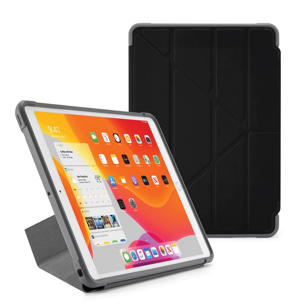 Planšetės dėklas Pipetto iPad 10.2" 2019 Origami Shield - Bulk packed