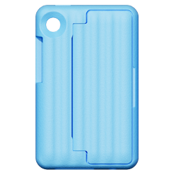 Dėklas SAMSUNG Galaxy Tab A9, Puffy, mėlynas