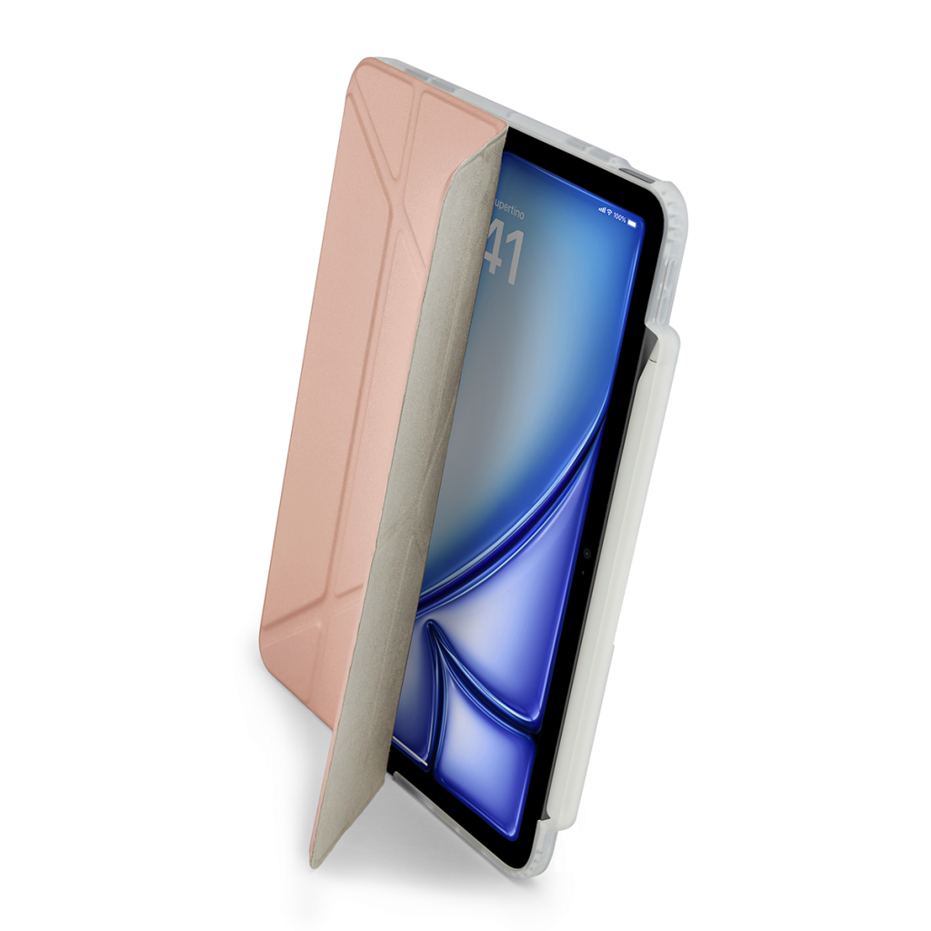 Pipetto iPad Air 13" Origami No3 Pencil Case - Metallic Pink