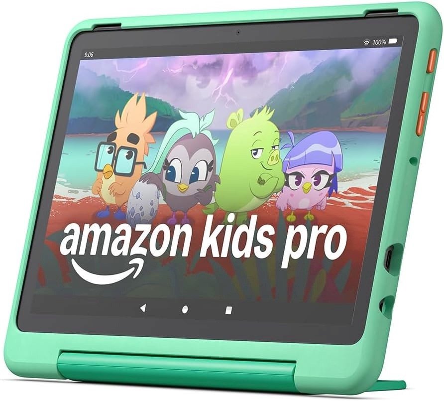 Amazon Fire HD 10 32GB Kids Pro (2023), mint green