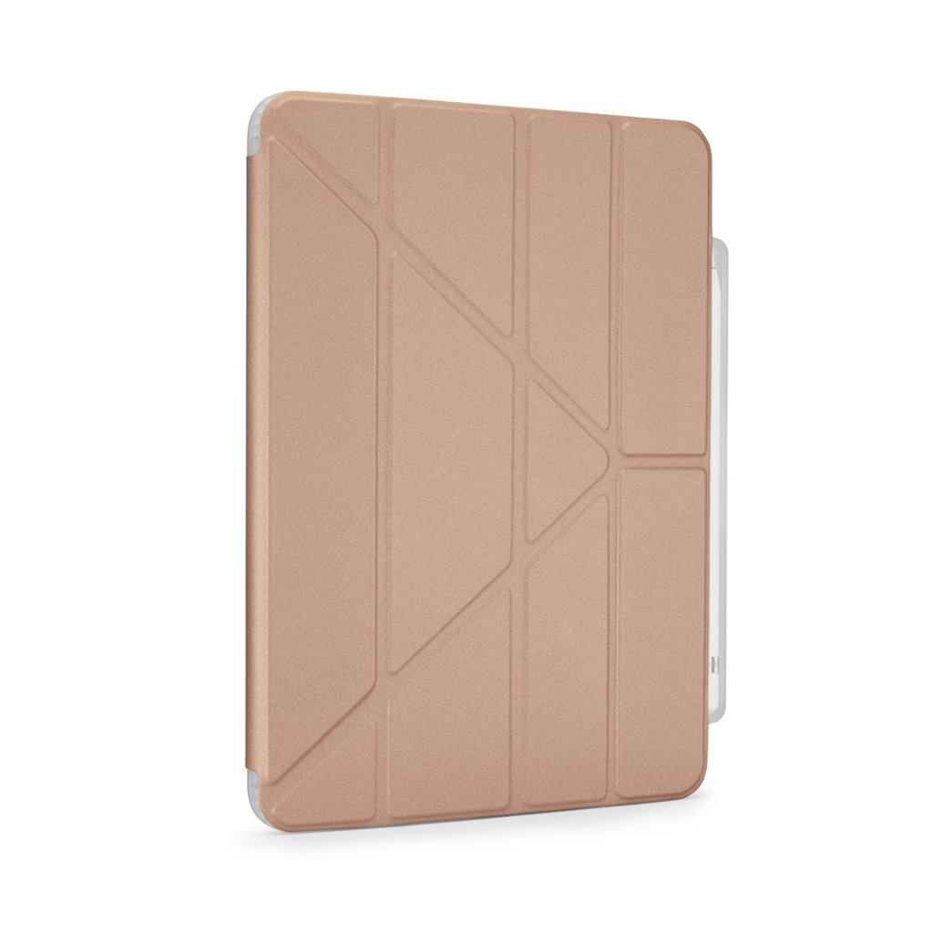 Pipetto iPad 10.9" (10:th gen) Origami No3 Pencil Case - Rose Gold