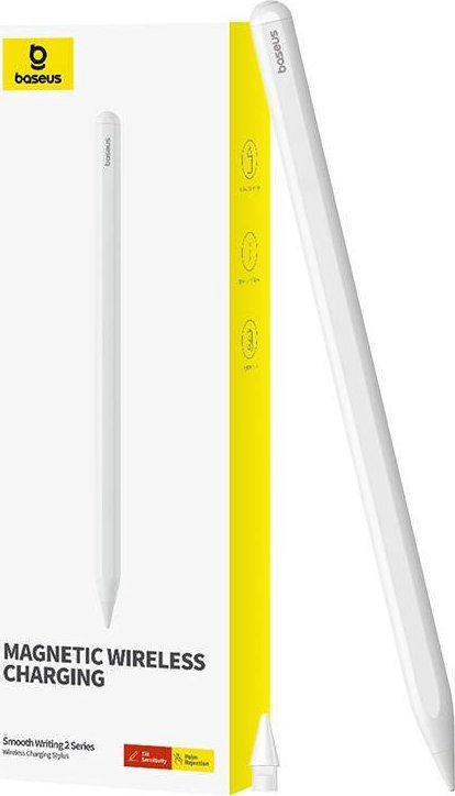 Figure Baseus Active lynx Baseus Smooth Writing Series with wireless charging (White)