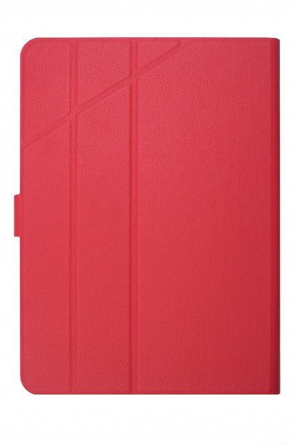 Dėklas JUST MUST FOLD universalus 9-11", atverčiamas, raudonas