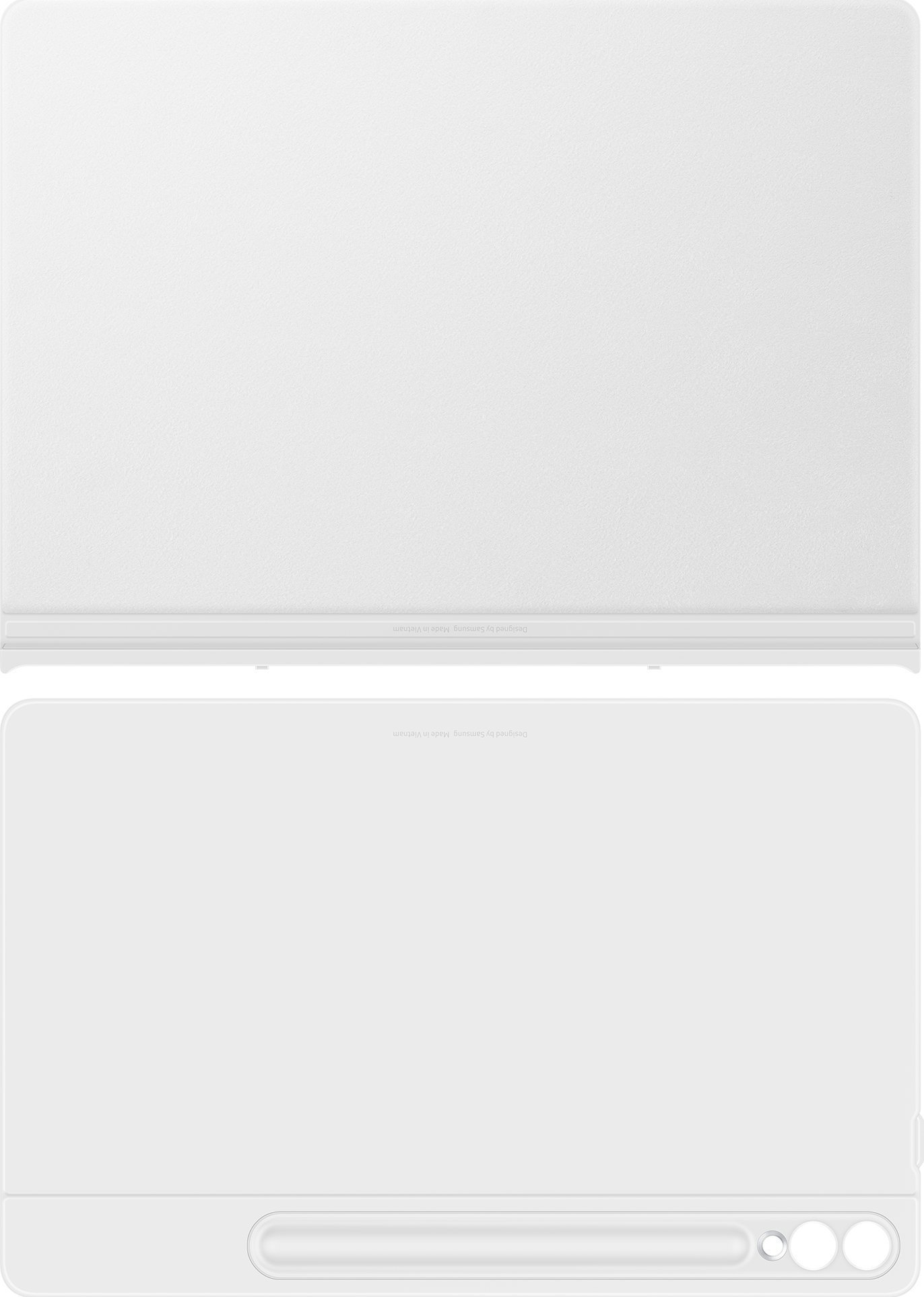Tablet case Samsung Etui Samsung Galaxy Tab S9+ Plus EF-BX810PWEGWWW white/white Smart Book Cover
