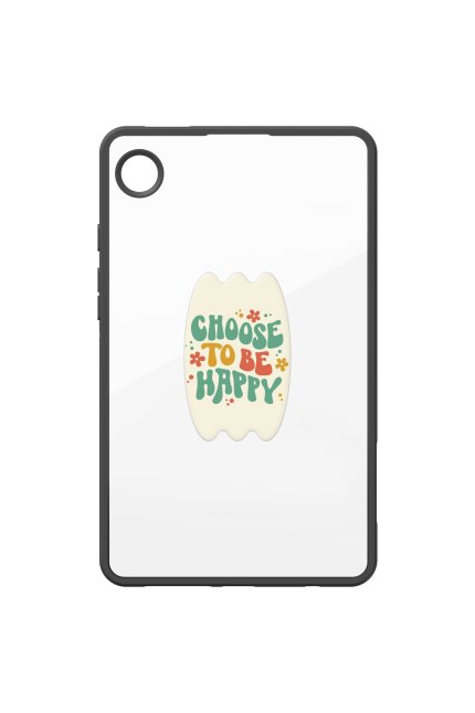 FPX115AMBGW Tab A9 Hybrid Edge Cover with Finger Tok Transparent, Green