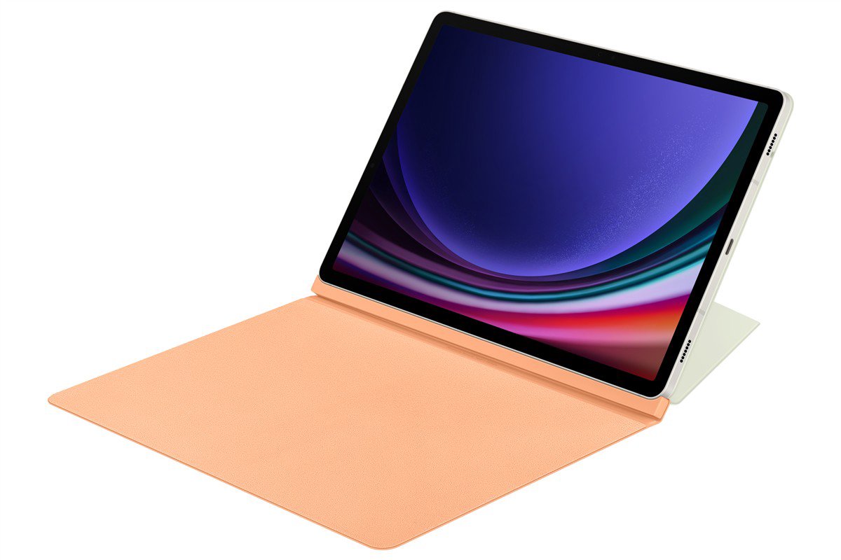 BX710PO Smart Book Cover Samsung Galaxy Tab S10 FE/S9 FE/S9, Orange