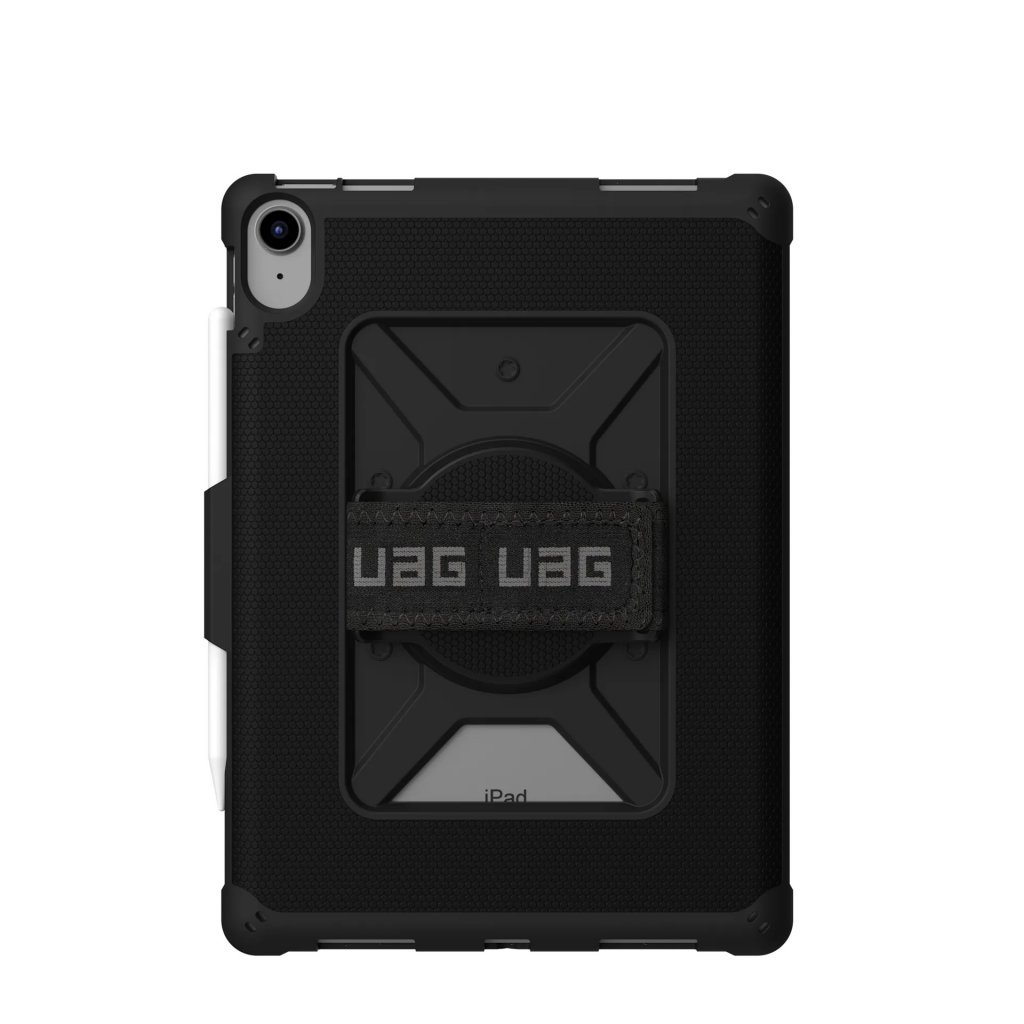 UAG Metropolis with handstrap for iPad 10.9" 10th Gen / 11" A16 (Bulk) - Black