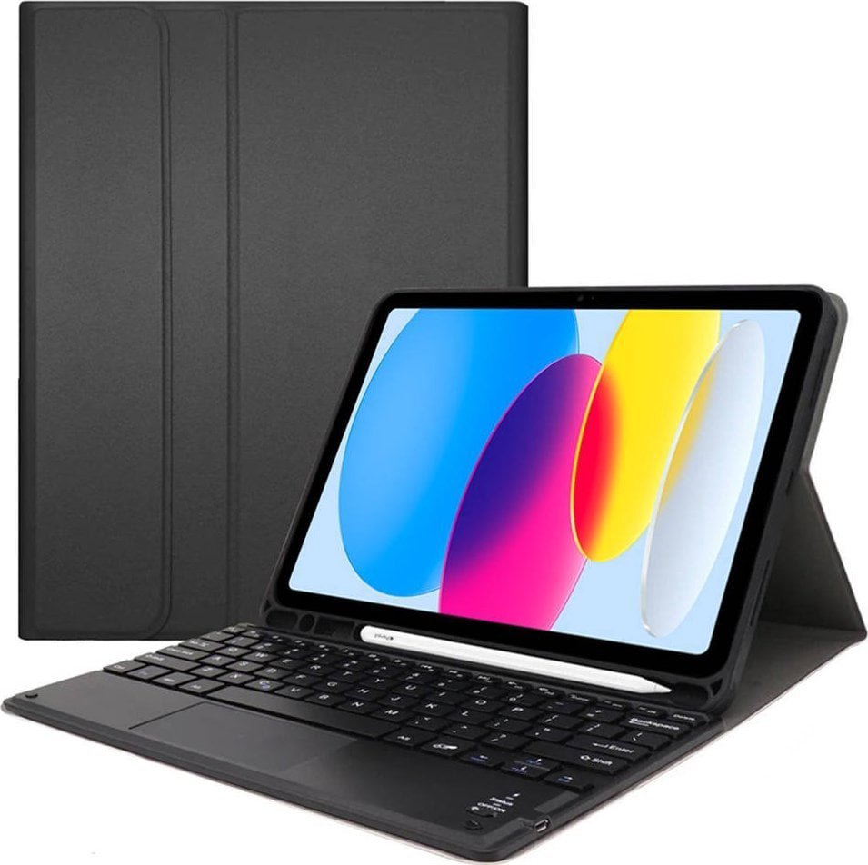 Strado Touchpad keyboard for Apple iPad 10.9 22 TPIP22 (Black) universal