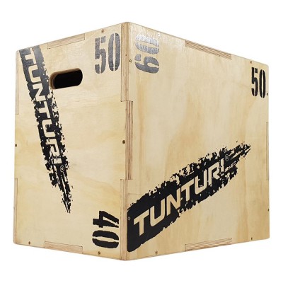 Medinė platforma TUNTURI PlyoBox 40/50/60 cm