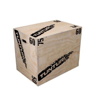 Medinė platforma TUNTURI PlyoBox 50/60/75 cm