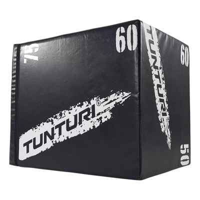 Medinė / EVA platforma TUNTURI PlyoBox Soft 50/60/75 cm