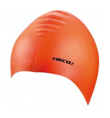 Kepuraitė plauk. unisex silikon. BECO 7390 3 orange