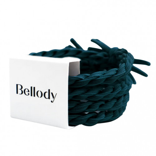 Bellody Original Hair Ties Plaukų gumytės, Quetzal Green