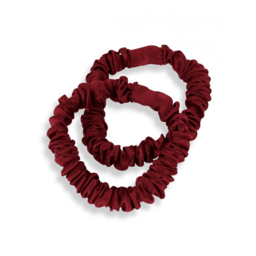 LAETI Silk Elastics Lili Plaukų gumytė, Burgundy