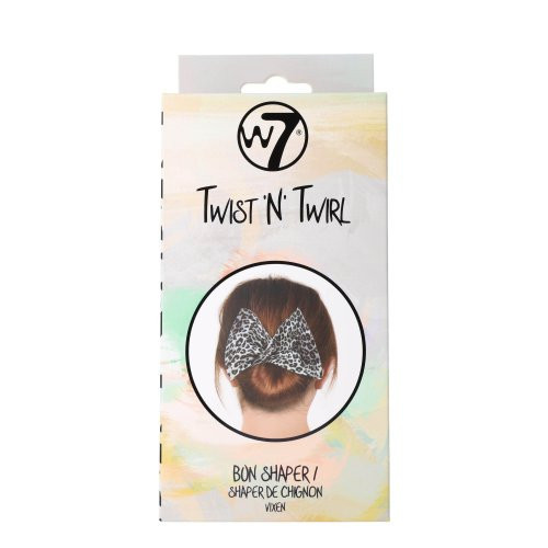W7 Cosmetics Twist 'N' Twirl Bun Shaper Plaukų priemonė kuodui surišti, Vixen