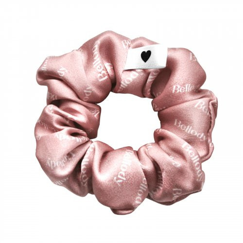 Bellody Original Silk-Scrunchie Šilkinė plaukų gumytė, Mellow Rose