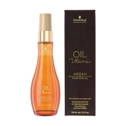 Aliejus pažeistiems plaukams Schwarzkopf Professional Oil Ultime Argan Finishing Oil 100ml