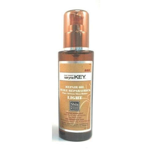 Saryna Key Damage Light Repair Pure African Shea Oil Atstatomasis plaukų aliejus su taukmedžio sviestu, 110ml