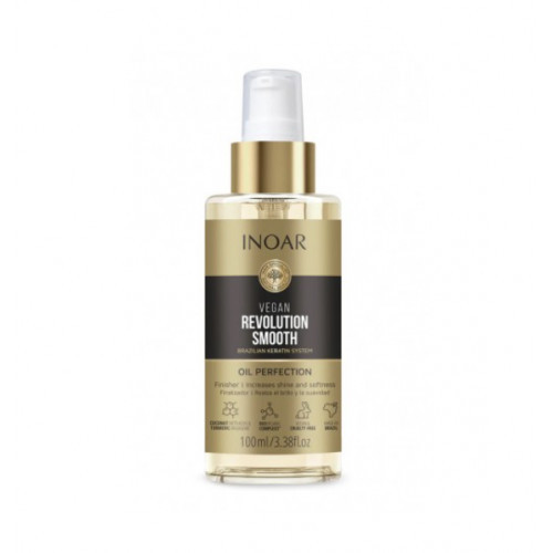 Inoar Vegan Revolution Smooth Oil Perfection Užbaigiamasis plaukų aliejus, 100ml