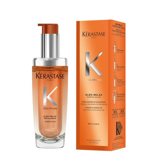 Kérastase Discipline L'Huile Oleo-Relax Pakartotinai papildomas plaukų aliejus, 75ml