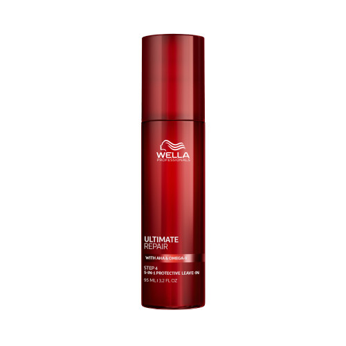 Wella Professionals Ultimate Repair Protective Leave-in Apsauginis 5in1 nenuplaunamas serumas pažeistiems plaukams, 95ml
