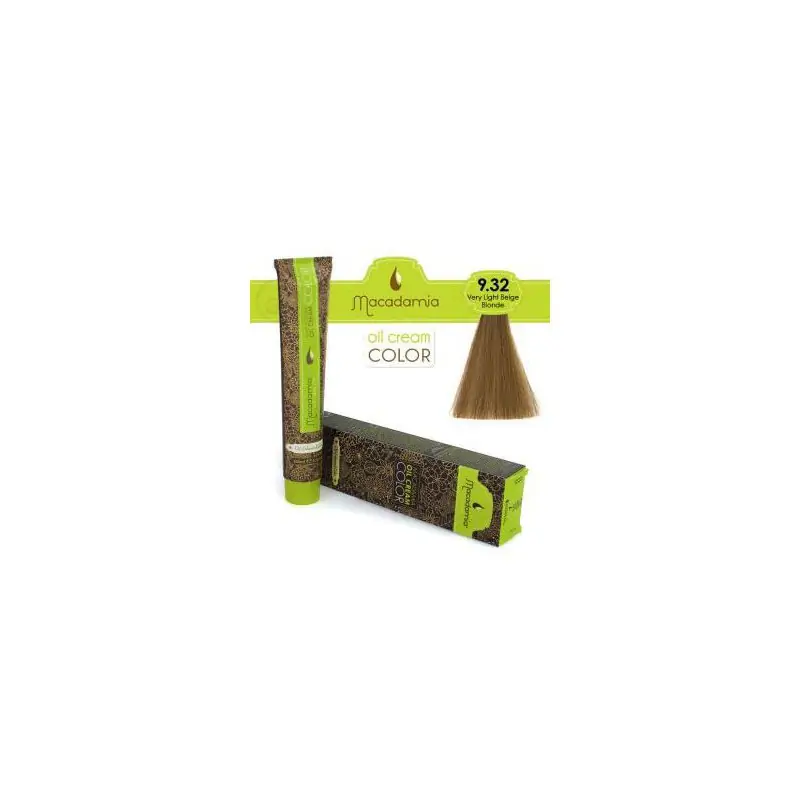 Macadamia oil cream color kreminiai plaukų dažai, 100ml, sp.9.32 MAM8031