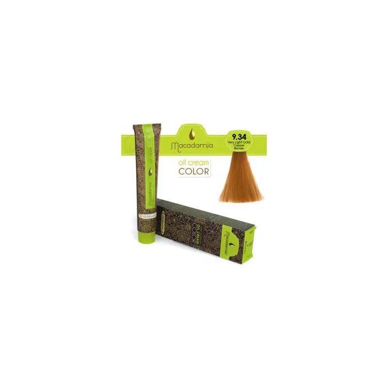 Macadamia oil cream color kreminiai plaukų dažai, 100ml, sp.9.34 MAM8043