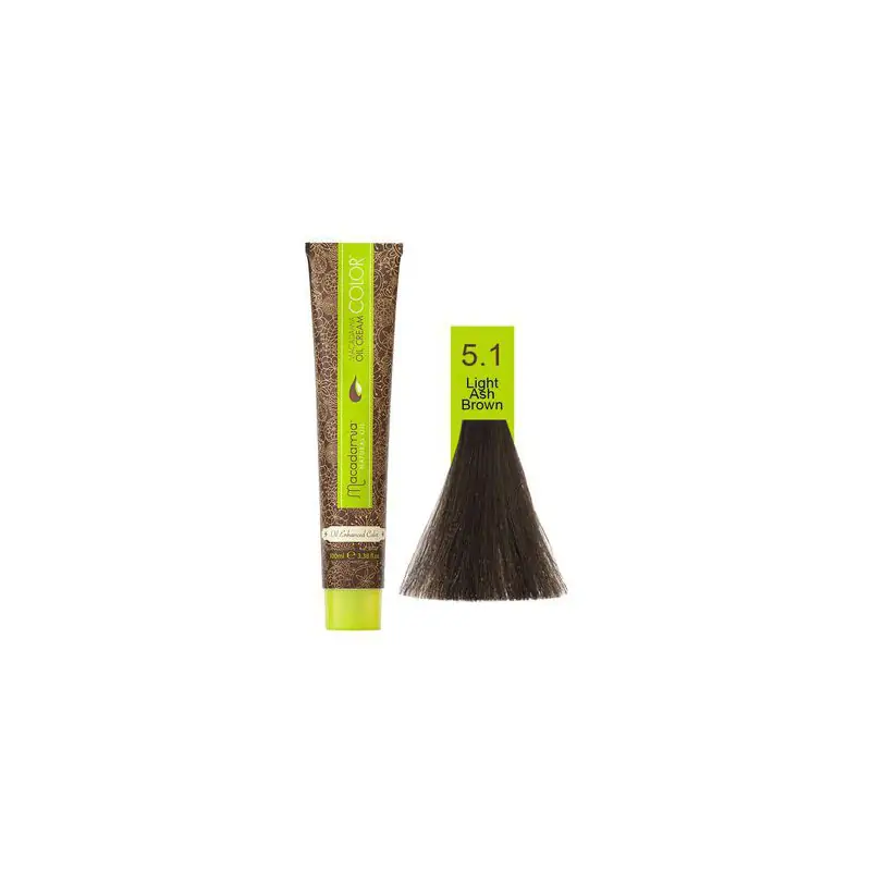 Macadamia oil cream color kreminiai plaukų dažai, 100ml, sp.5.1 MAM8022