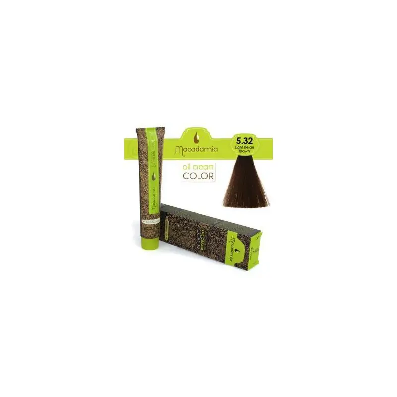 Macadamia oil cream color kreminiai plaukų dažai, 100ml, sp.5.32 MAM8027