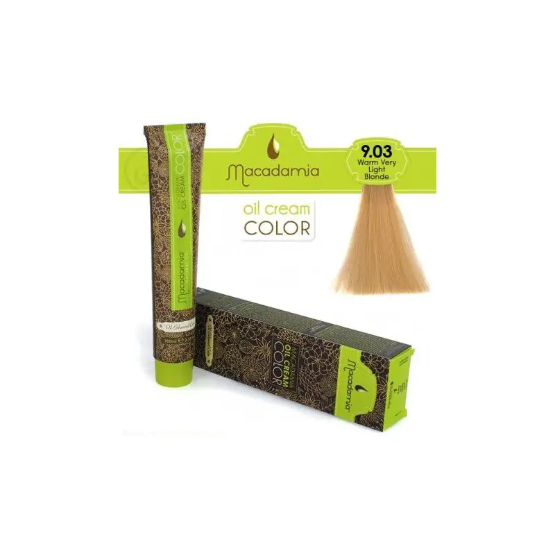 Macadamia oil cream color kreminiai plaukų dažai, 100ml, sp.9.03 MAM8019