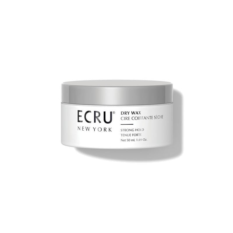 Plaukų formavimo vaškas Ecru New York Dry Wax, stiprios fiksacijos, 50 ml
