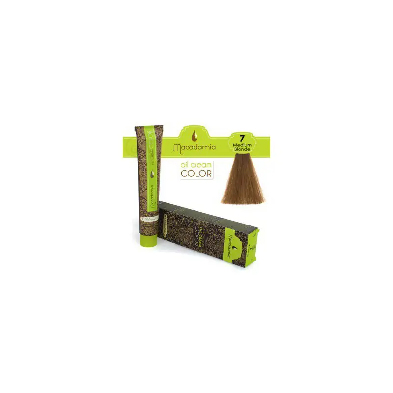 Macadamia oil cream color kreminiai plaukų dažai, 100ml, sp.7.0 MAM8007