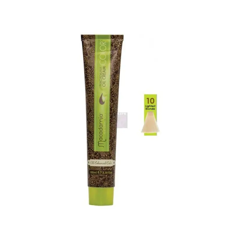 Macadamia oil cream color kreminiai plaukų dažai, 100ml, sp.10 MAM8010