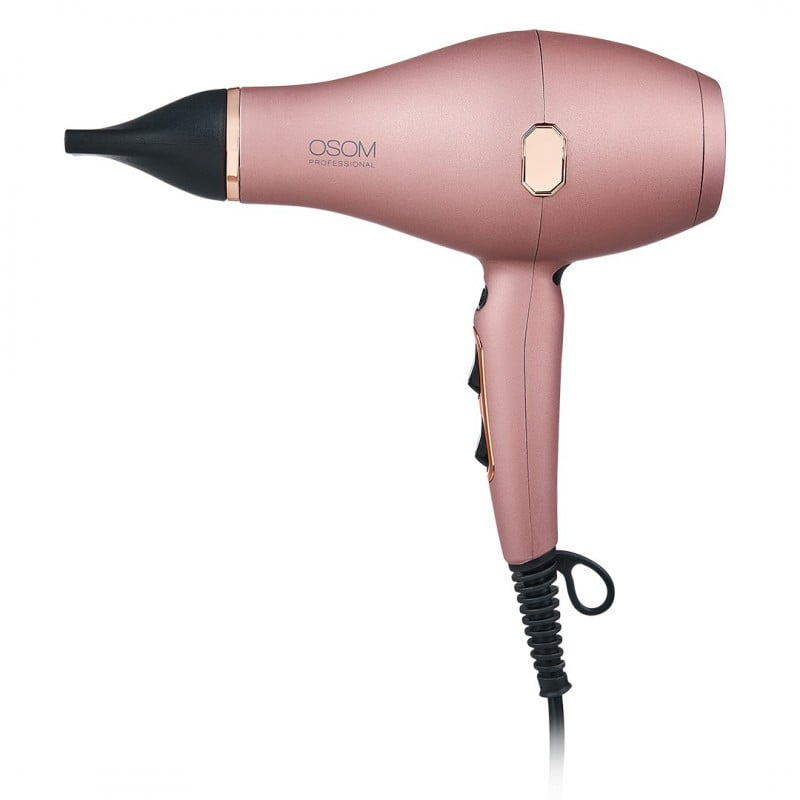 Plaukų džiovintuvas OSOM Professional Rose Gold OSOM3509ARG, su infraraudonaisiais spinduliais, 2000 W