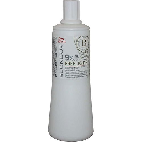 Oksidacinė emulsija 9% Wella Blondor Freelights 1000 ml