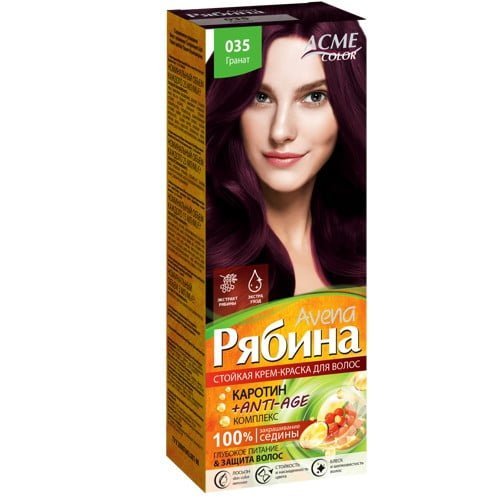 Kreminiai plaukų dažai ACME COLOR REBINA Nr. 035