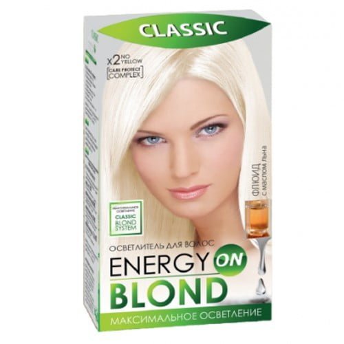 Šviesinamieji plaukų dažai ENERGY BLOND CLASSIC