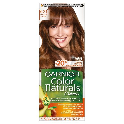 Plaukų dažai GARNIER COLOR NATURALS Nr. 6.34