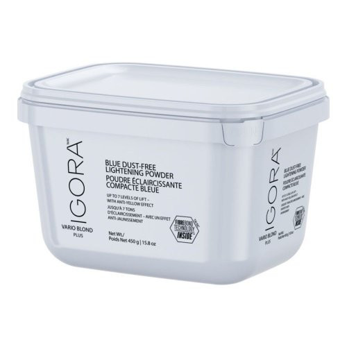 Schwarzkopf Professional Igora Vario Blond Plus Blue Dust - Free Lightening Powder Mėlyni balinimo milteliai, 450g