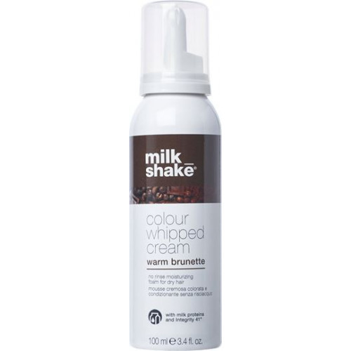 Milk_shake Colour Whipped Cream Kondicionuojančios dažančios plaukų putos, Warm brunette